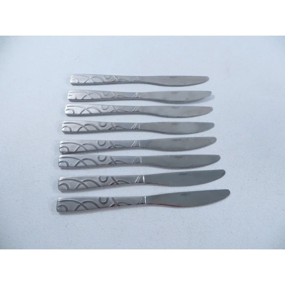 Cambridge Roam Sand Conquest Stainless Steel Dinner Knives Knife Set‎ of 8